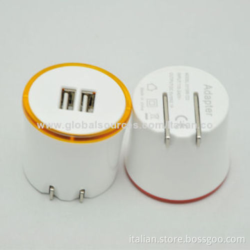 Smart USB Wall Charger for iPhone with 5V/1A Output